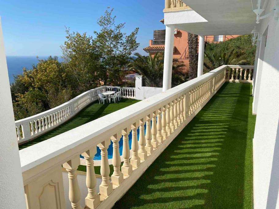 Villa Blanca Lloret de Mar Exterior foto